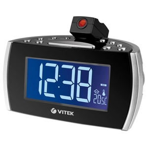 Радиочасы Vitek VT-3505 Silver