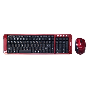 Клавиатура+Mышь Dialog Katana KMROK-0318U Red USB