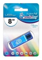 8GB USB Drive SmartBuy Glossy (SB8GBGS-DG)