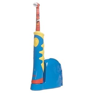 Электрическая зубная щетка для детей Oral-B Mickey Kids желтый/голубой