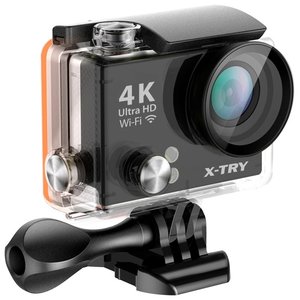 Экшен-камера X-try XTC150 (черный)