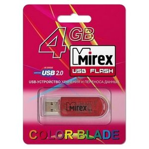 USB Flash Mirex Color Blade Elf Yellow 4GB [13600-FMUYEL04]