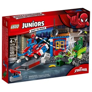 Конструктор LEGO Juniors 10754 Решающий бой Человека-паука против Скорпиона