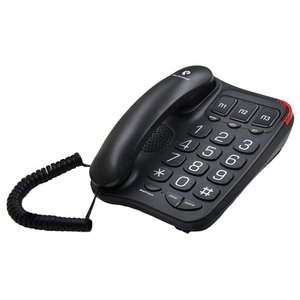 Проводной телефон TeXet TX-214 (черный)