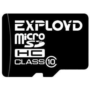 Карта памяти Exployd microSDHC (Class 10) 16GB [EX0016GCSDHC10-W/A-AD]
