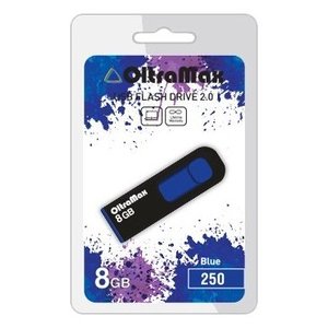 USB Flash Oltramax 250 8GB (красный) [OM-8GB-250-Red]