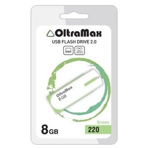 USB Flash Oltramax 220 8GB (зеленый) [OM-8GB-220-Green]