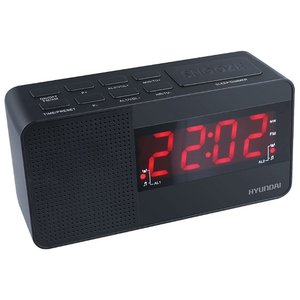 Радиобудильник Hyundai H-RCL200 черный
