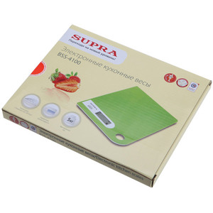 Кухонные весы Supra BSS-4100 Green
