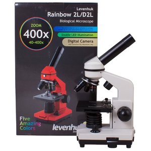 Микроскоп Levenhuk Rainbow 2L Azure