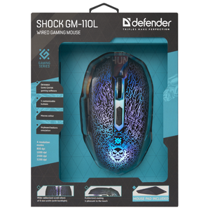 Игровая мышь Defender Shock GM-110L