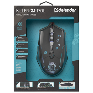 Игровая мышь Defender Killer GM-170L