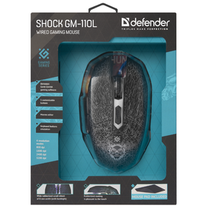 Игровая мышь Defender Shock GM-110L