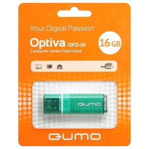 USB Flash QUMO Optiva 01 Green 16GB