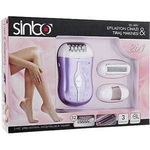 Эпилятор Sinbo SEL 6031 (фиолетовый)