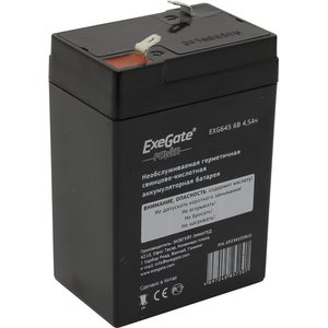Аккумулятор для ИБП ExeGate Power EXG 645 (6В/4.5 А·ч) [EP234535RUS]