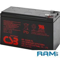 Аккумулятор для ИБП CSB HR1234W F2 (12В/9 А·ч)