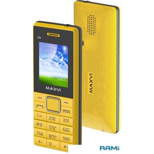 Мобильный телефон Maxvi C9 Yellow