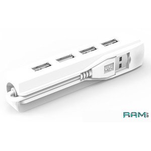 USB-хаб Ritmix CR-2406 (белый)