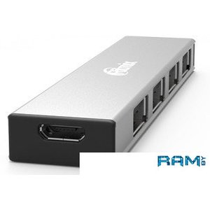 USB-хаб Ritmix CR-2407 (серебристый)