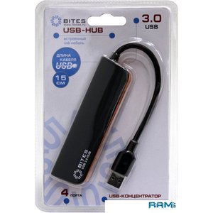 USB-хаб 5bites HB34-307BK