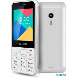 Мобильный телефон Ginzzu M108D White