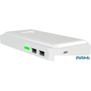 Портативное зарядное устройство Ritmix RPB-10001L (белый)