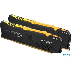Оперативная память HyperX Fury RGB 2x8GB DDR4 PC4-24000 HX430C15FB3AK2/16