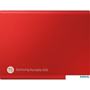 Внешний накопитель Samsung T5 500GB (красный)