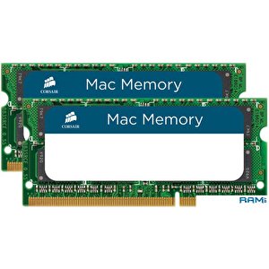 Оперативная память Corsair Mac Memory 2x8GB DDR3 PC3-10600 KIT (CMSA16GX3M2A1333C9)