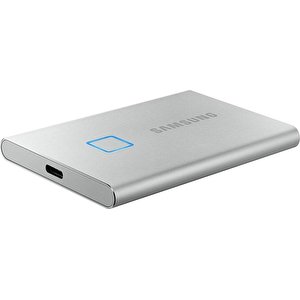 Внешний накопитель Samsung T7 Touch 1TB (серебристый) [MU-PC1T0S/WW]