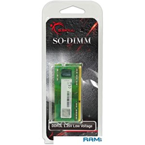 Оперативная память G.Skill 4GB DDR3 SODIMM PC3-12800 F3-1600C9S-4GSL
