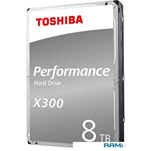 Жесткий диск Toshiba X300 8TB HDWR180EZSTA