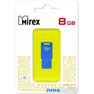USB Flash Mirex Mario 8GB (синий)