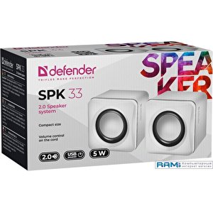 Акустика Defender SPK 33 (белый)