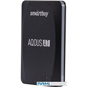 Внешний накопитель Smart Buy Aqous A1 SB256GB-A1B-U31C 256GB (черный)