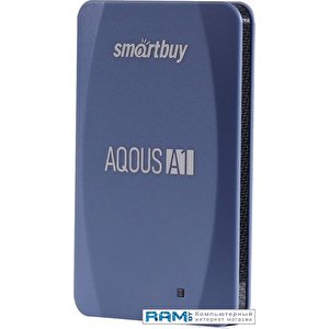 Внешний накопитель Smart Buy Aqous A1 SB128GB-A1C-U31C 128GB (синий)