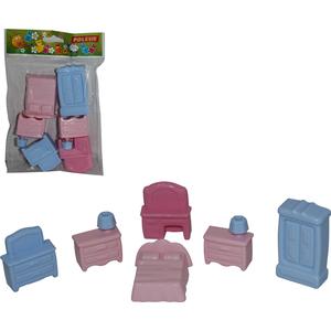 Набор мебели для кукол №1 (6 элементов в пакете)