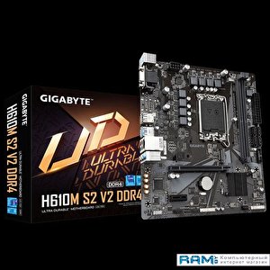Материнская плата Gigabyte H610M S2 V2 DDR4 (rev. 1.0)