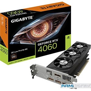 Видеокарта Gigabyte GeForce RTX 4060 OC Low Profile 8GB GV-N4060OC-8GL