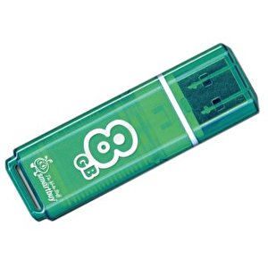 USB Flash Smart Buy Glossy Green 8GB (SB8GBGS-G)