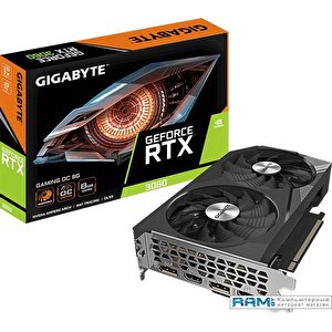 Видеокарта Gigabyte GeForce RTX 3060 Gaming OC 8G (rev. 2.0) GV-N3060GAMING OC-8GD 2.0