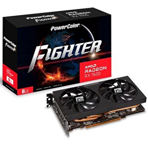 Видеокарта PowerColor Fighter Radeon RX 7600 8GB GDDR6 RX 7600 8G-F