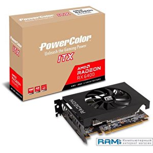 Видеокарта PowerColor Radeon RX 6400 4GB GDDR6 AXRX 6400 4GBD6-DH