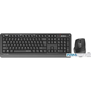 Офисный набор A4Tech Fstyler FGS1035Q (черный/серый)