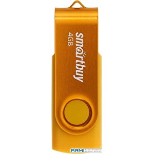 USB Flash SmartBuy Twist 4GB (желтый)