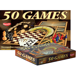 Детская настольная игра 50 видов игр для всей семьи 8002H