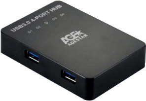 USB-хаб AgeStar 3UH2 Black