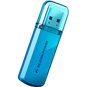 USB Flash Silicon-Power Helios 101 Blue 64GB (SP064GBUF2101V1B)