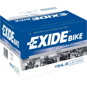 Мотоциклетный аккумулятор Exide EB4L-B (4 А/ч)